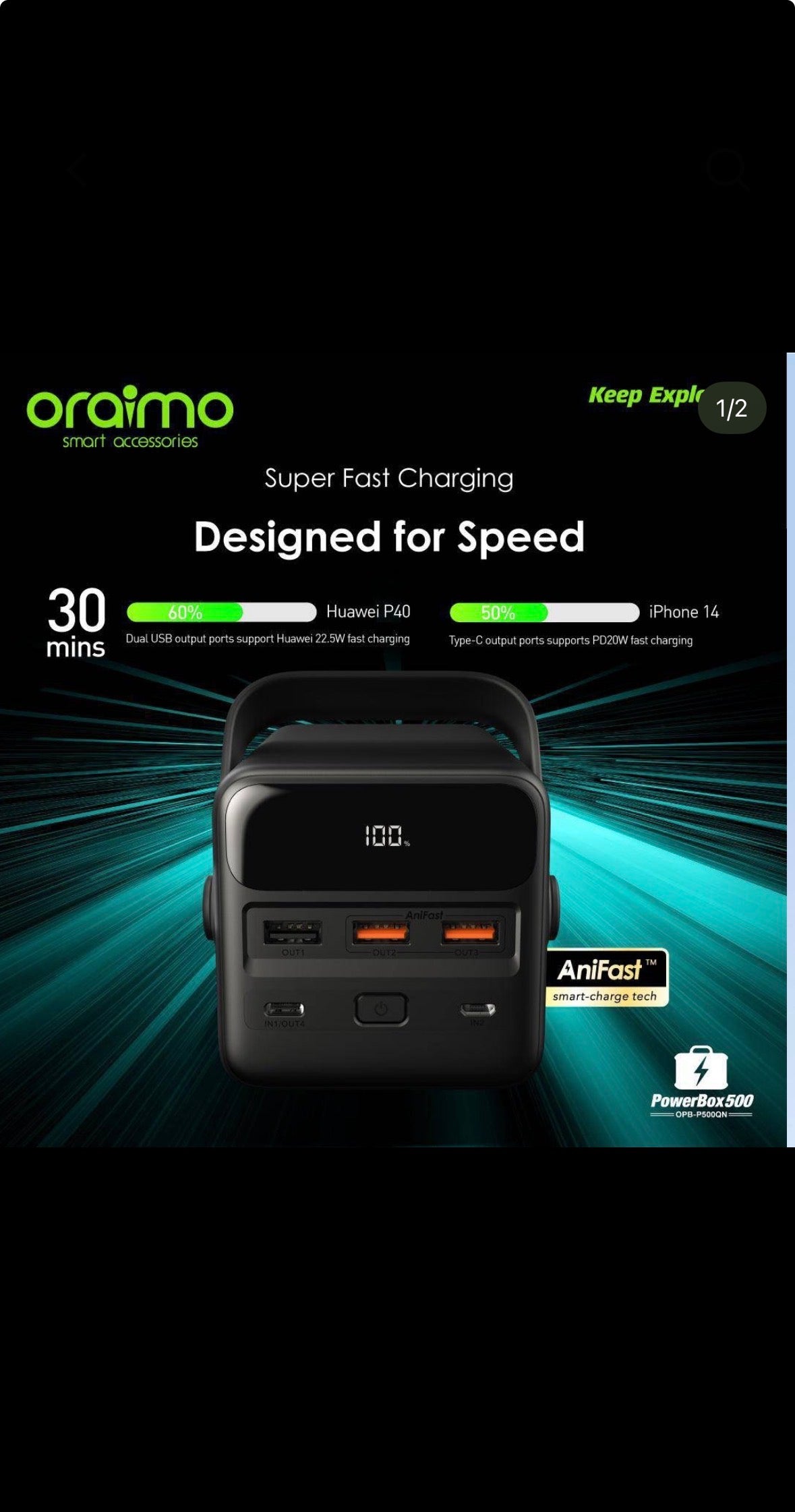 Oraimo Power Jet 501