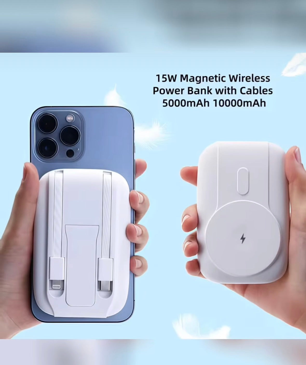 Power bank wireless super puissant et garantie !