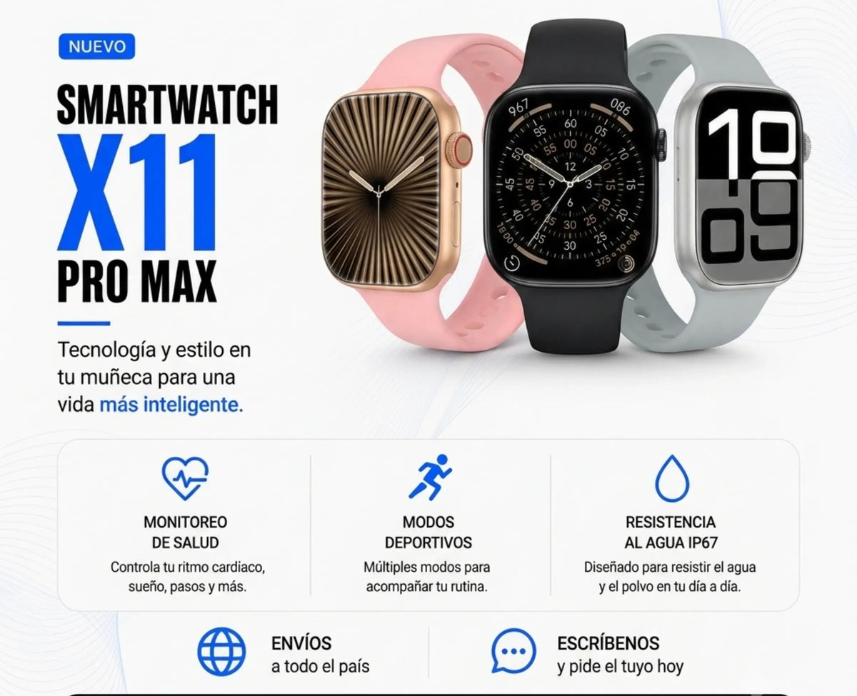 Smart watch x11 promax