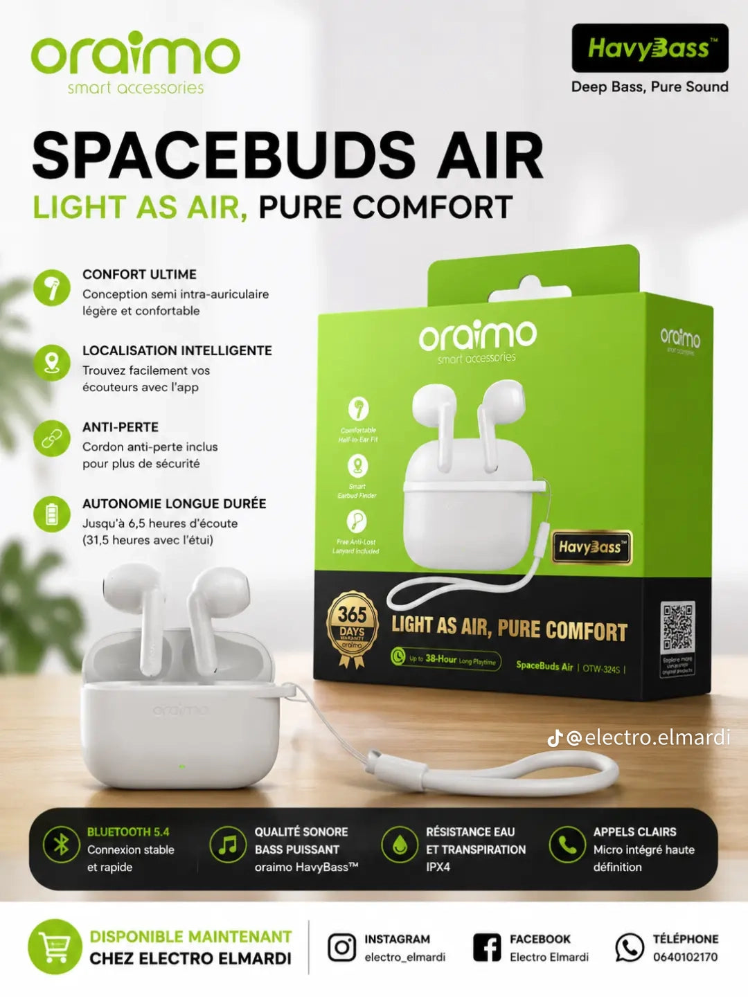 Oraimo space buds air